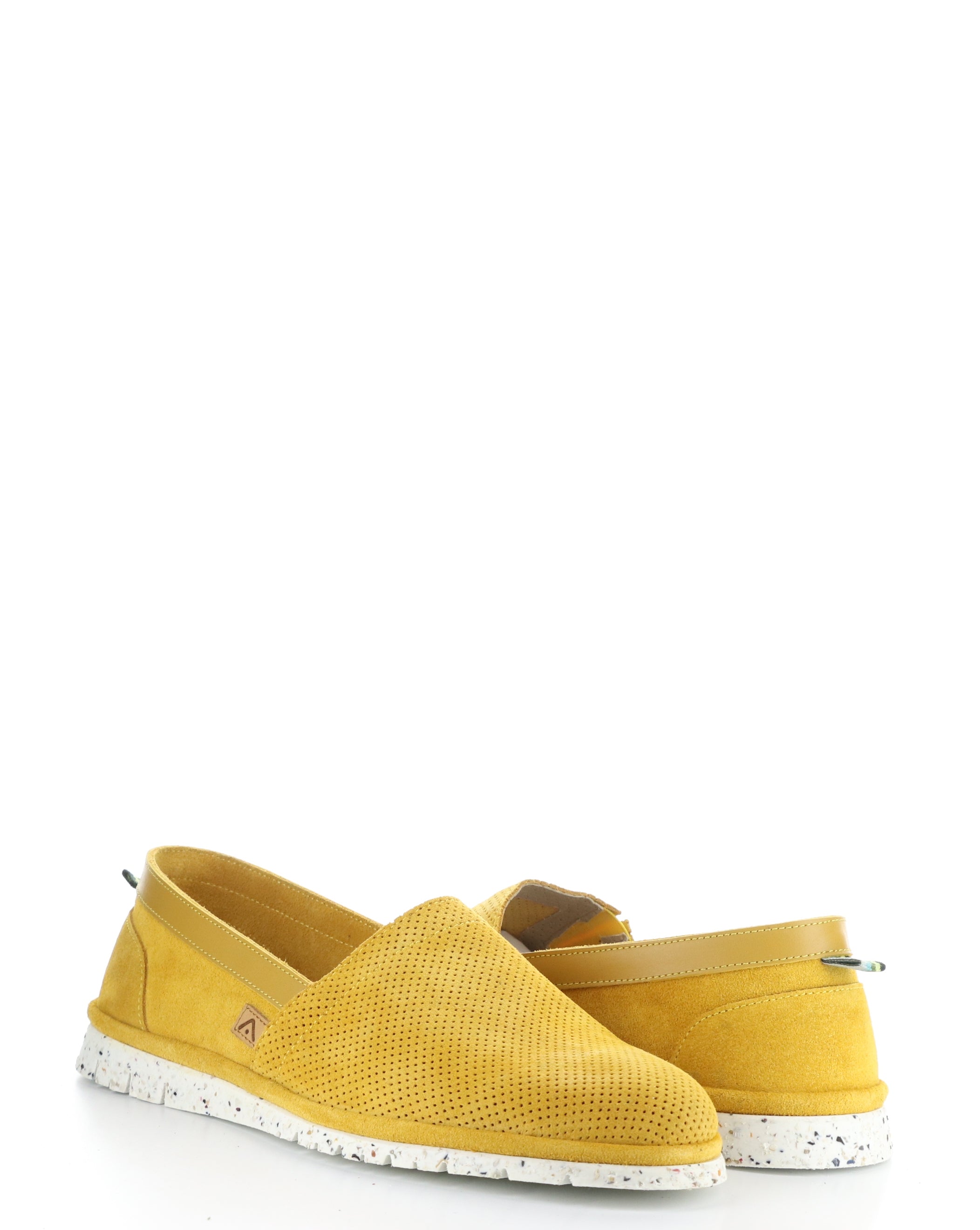 11162 YELLOW Round Toe Shoes