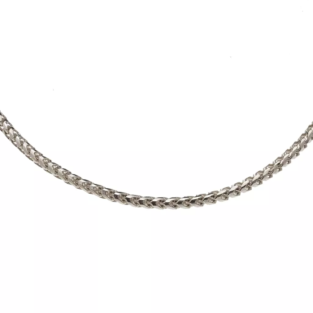 14K & 18K Gold Extra Large Franco Diamond Cut Chain Necklace 4.5mm and up