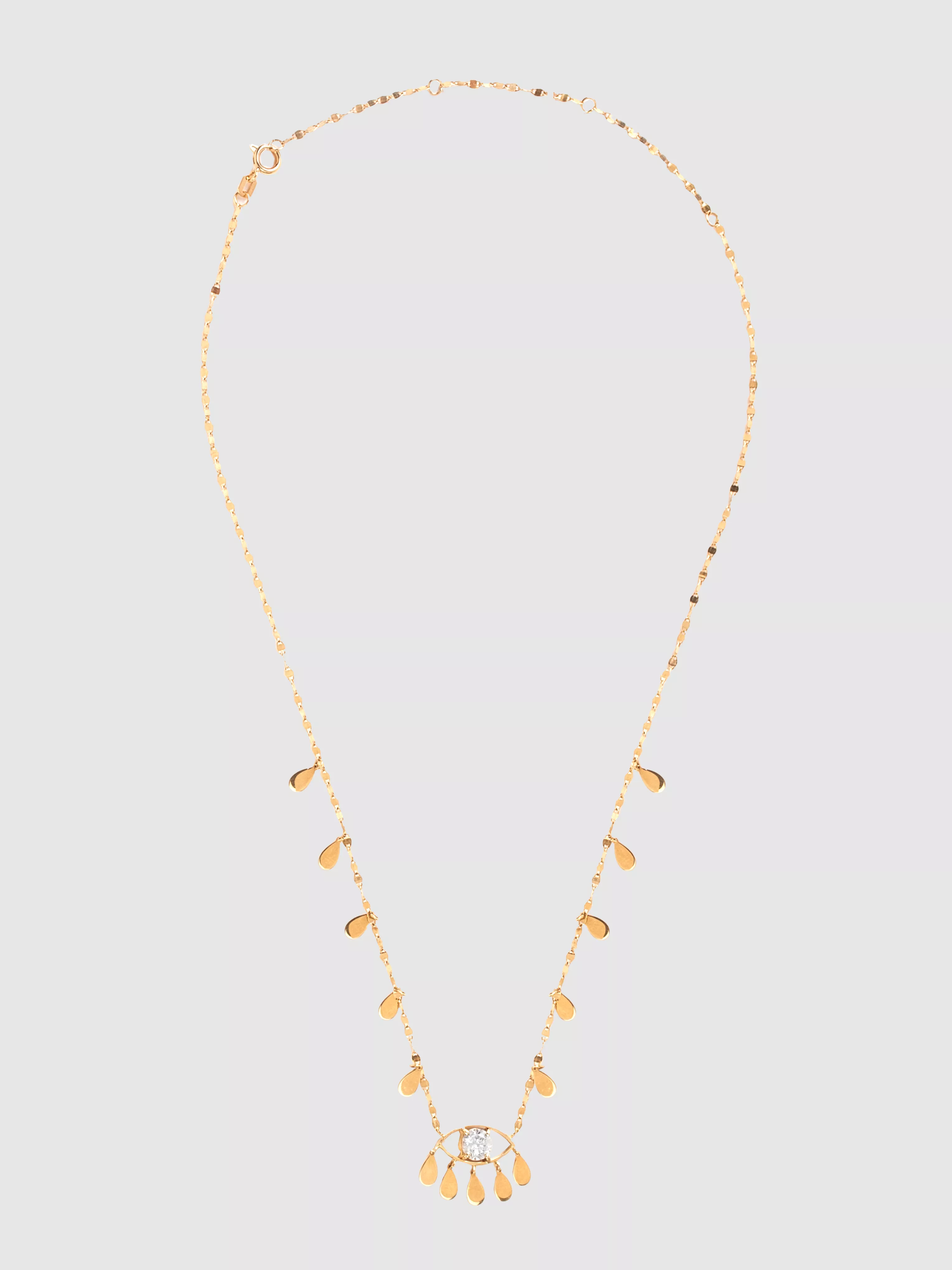 18K Gold And Diamond Necklace