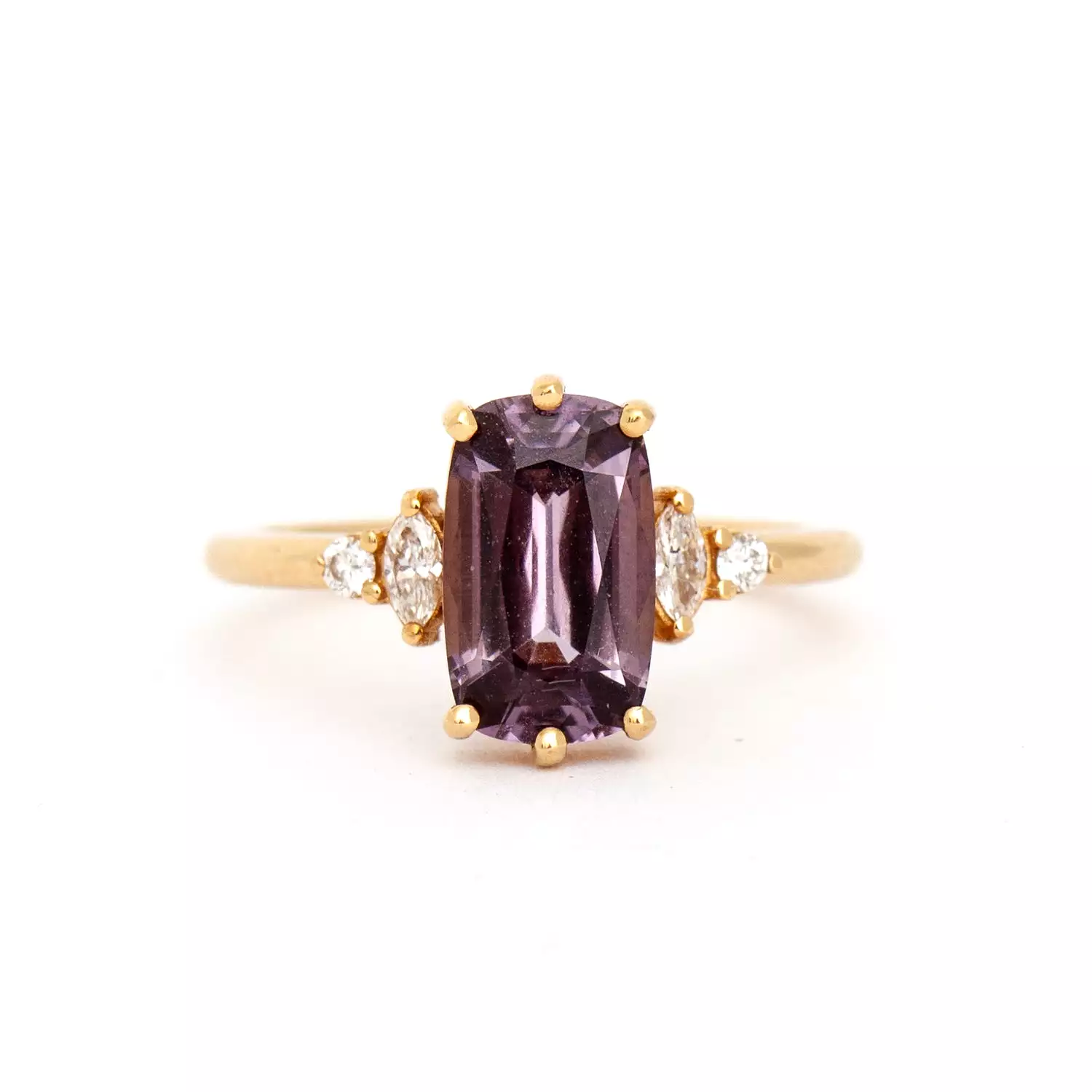 2.12 Purple-Pink Spinel Desi Ring