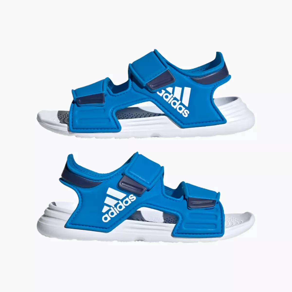 Adidas Altaswim Kids Unisex Sandals (4-7 YEAR) -Blue Rush/Cloud White/Dark Blue