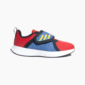 Adidas Credulo 2.0 Kids Unisex Shoes (4-16Year) - Better Scarlet/Impact Yellow/Blue / Black