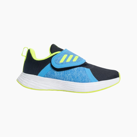 Adidas Credulo 2.0 Kids Unisex Shoes (4-16Year) -Black/Pulse Blue/Lucid Lemon