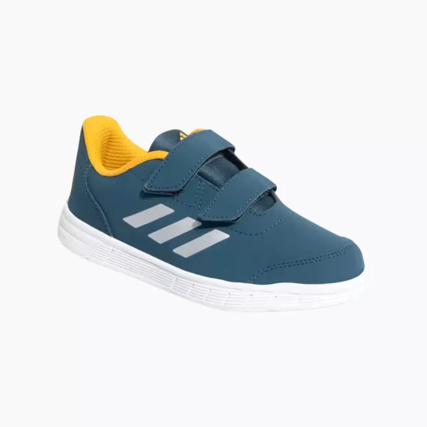 Adidas Fluidstreet 1.0 Kids Unisex Shoes (4-16Year) -Arctic Night/Silver Metallic/Preloved Yellow