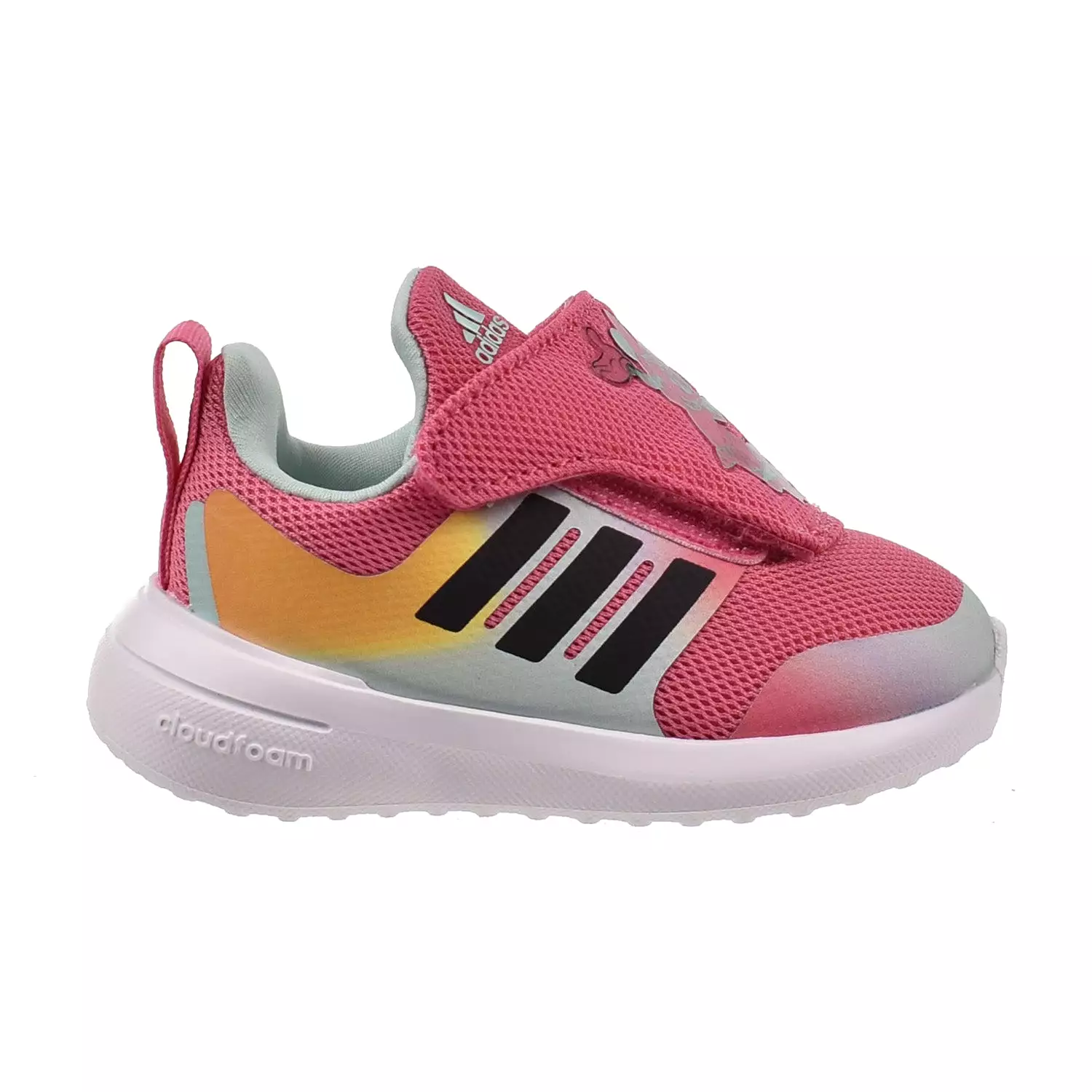 Adidas Fortarun x Disney I Toddler Shoes Pink Fusion-Core Black