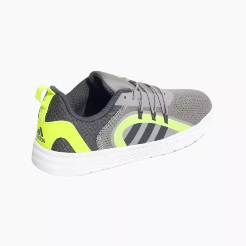 Adidas GameTalker 1.0 Kids Unisex Shoes (4-16Year) -Dove Grey/Grey Six/Lucid Lemon