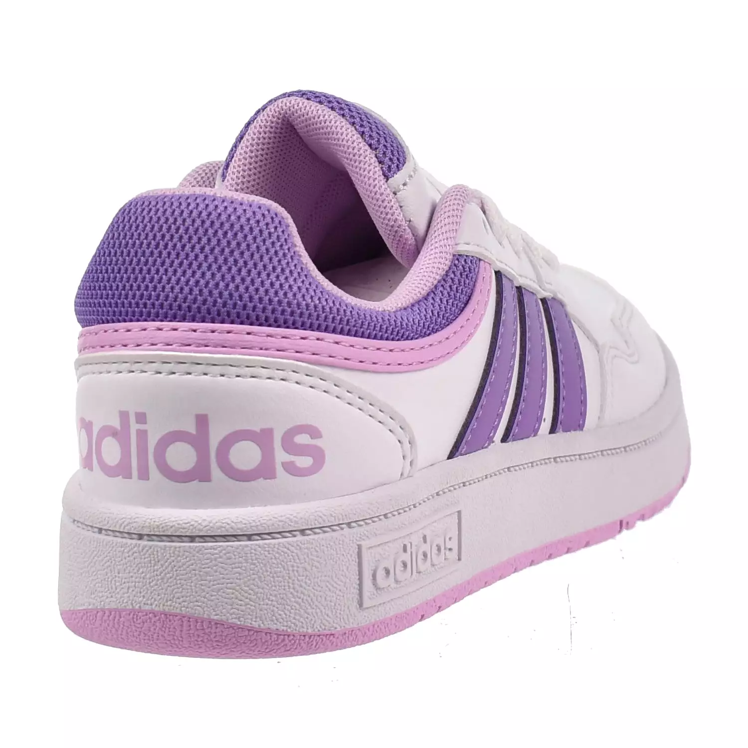 Adidas Hoops 3.0 C Little Kids' Shoes White-Purple