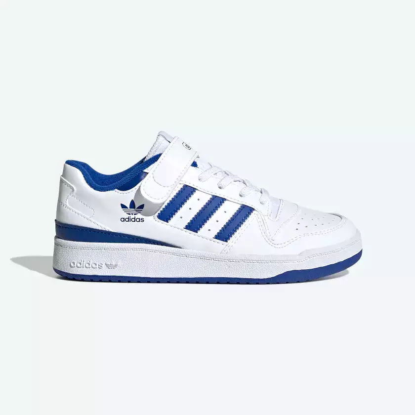 Adidas - Kids Forum Low Cloud White / Royal Blue / Cloud White  FY7978