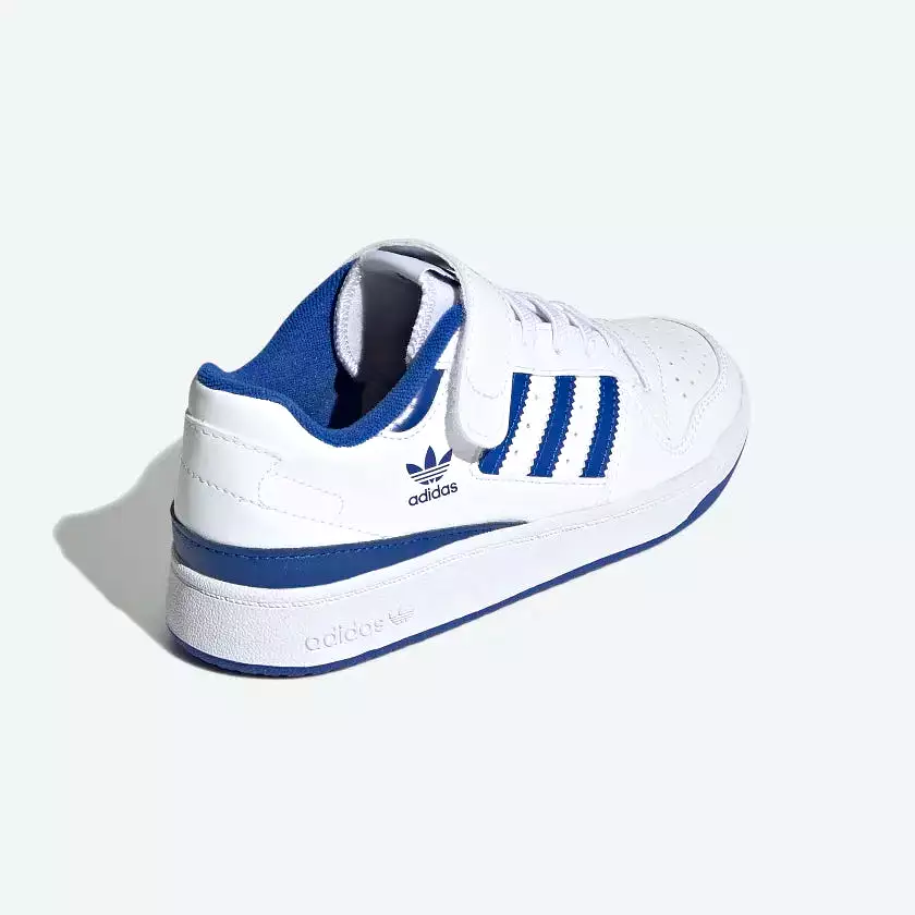 Adidas - Kids Forum Low Cloud White / Royal Blue / Cloud White  FY7978