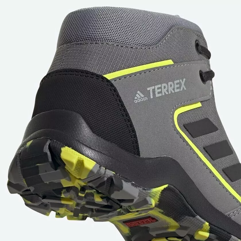 adidas Kids Terrex Hyperhiker Hiking Shoes Grey