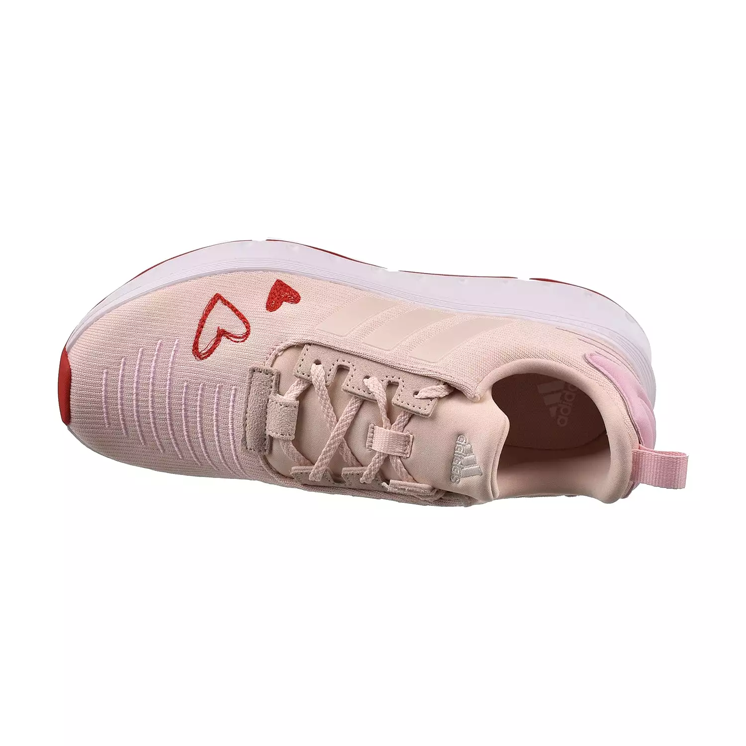 Adidas Swift Run 23 Hearts J Big Kids' Shoes Pink-Red