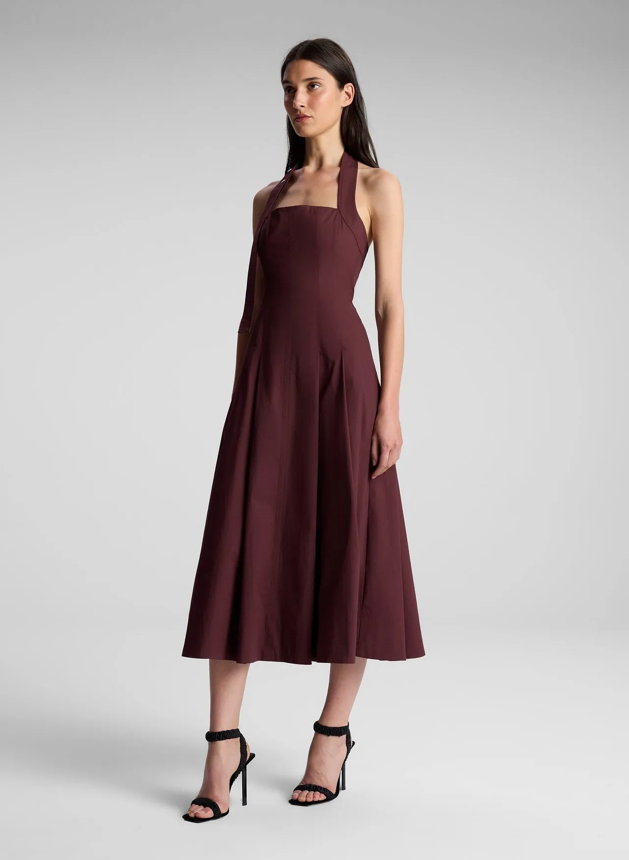 A.L.C. Natalie Dress in Carob