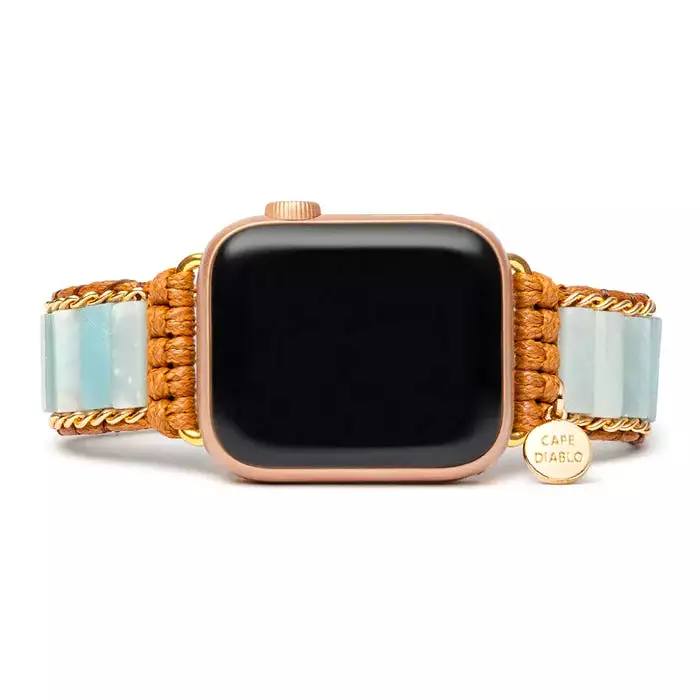 Amazonite Apple Watch Strap