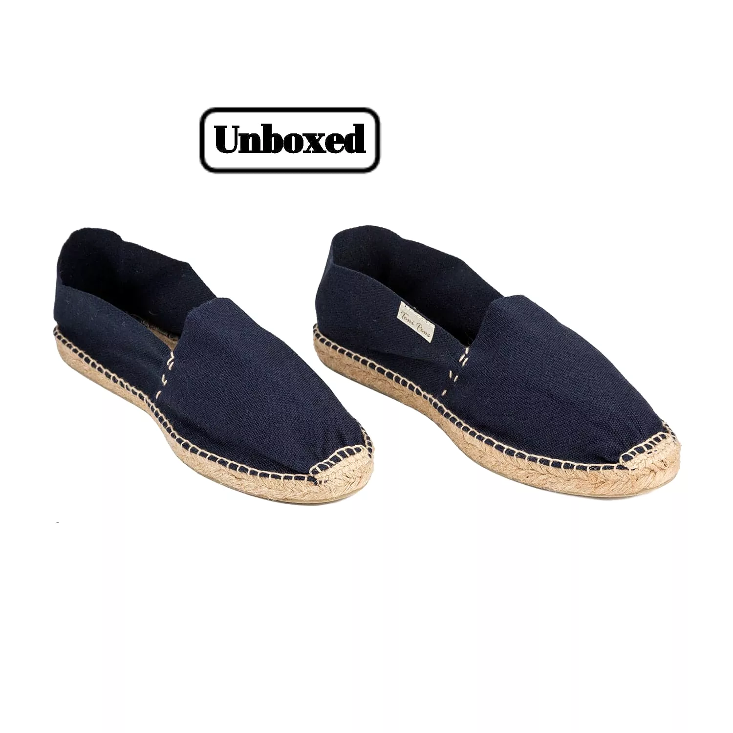 Basic Cotton Blend Espadrilles for Men - Jute