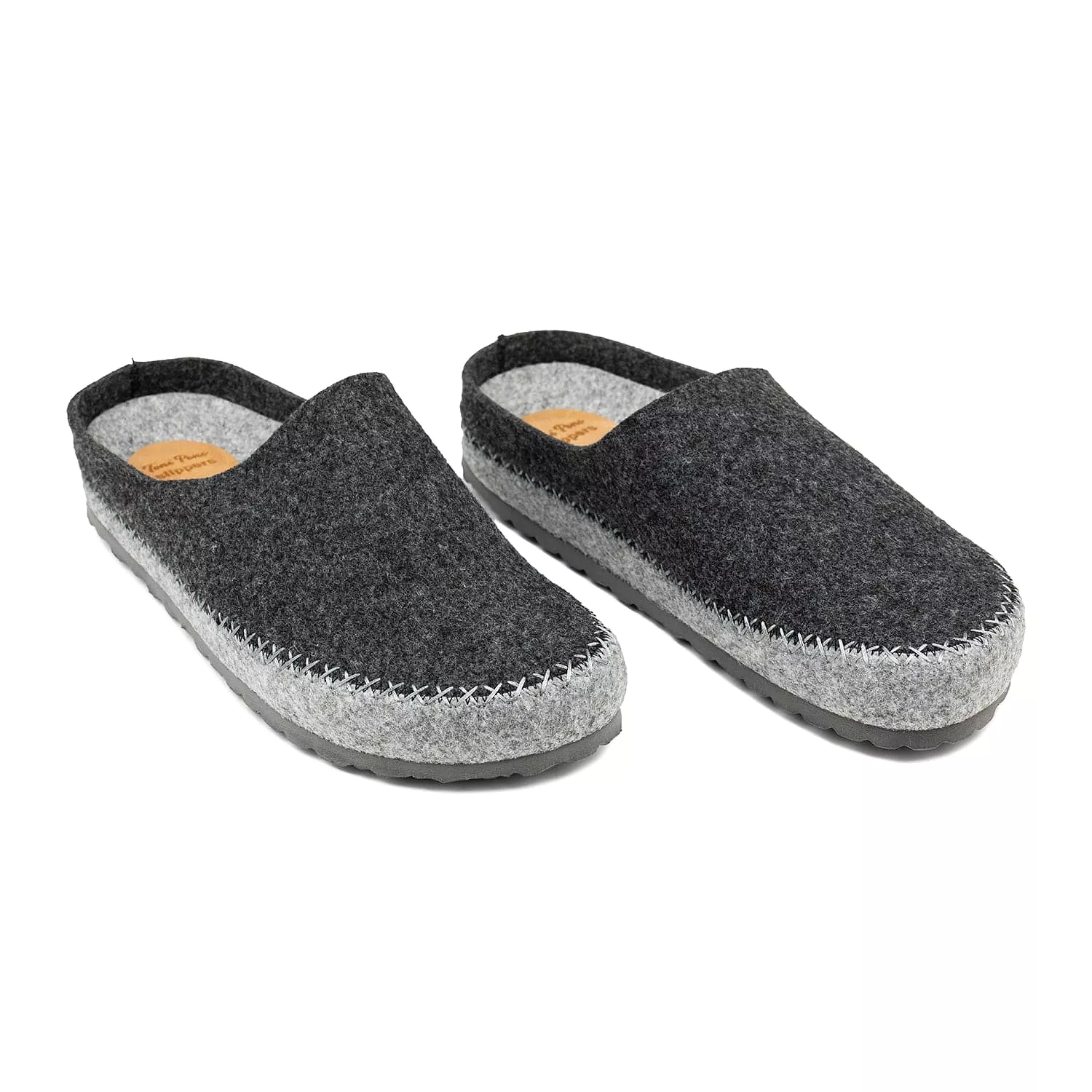 Basic Felt Slippers for Men - Liam