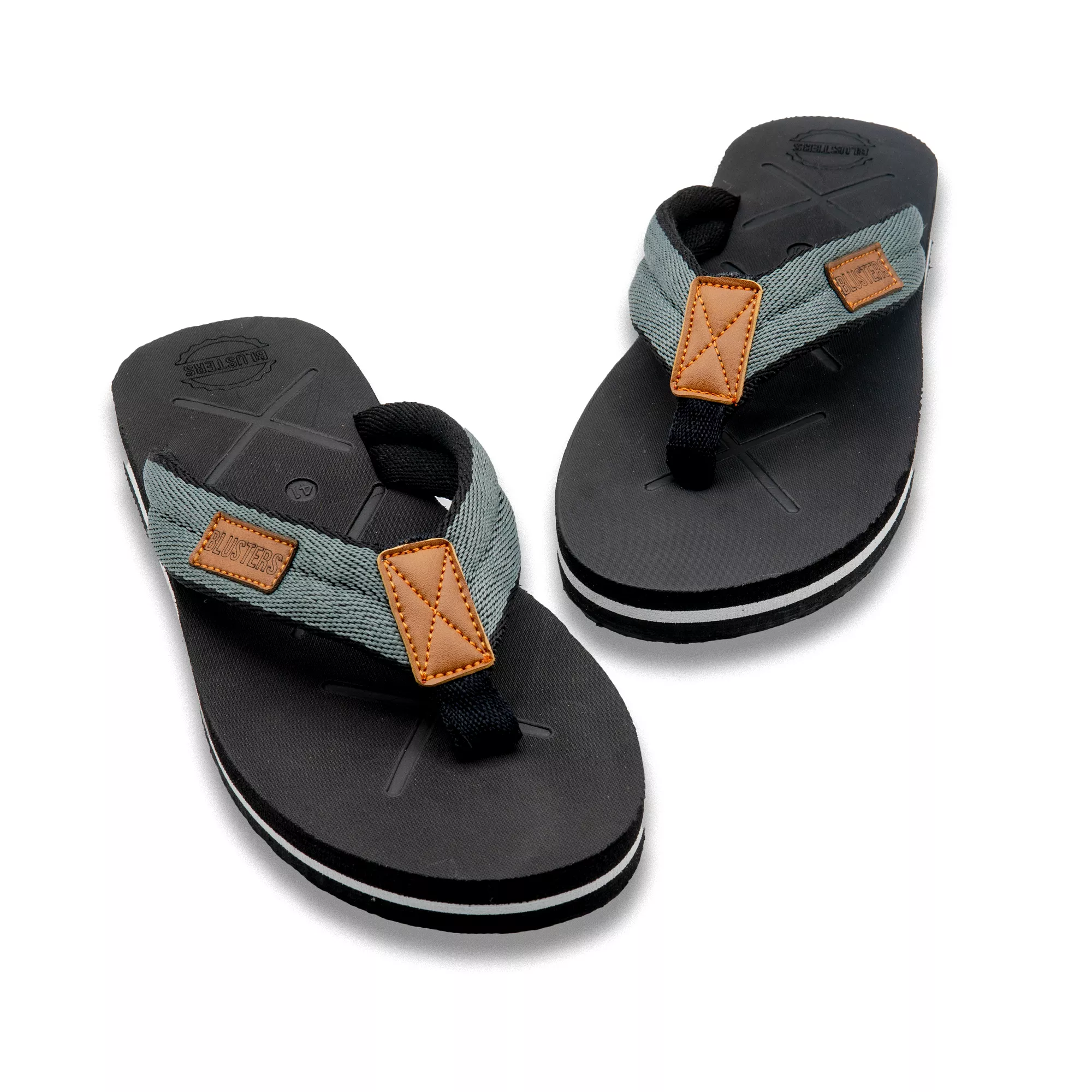 Black Cross Styled Comfy Flip Flop