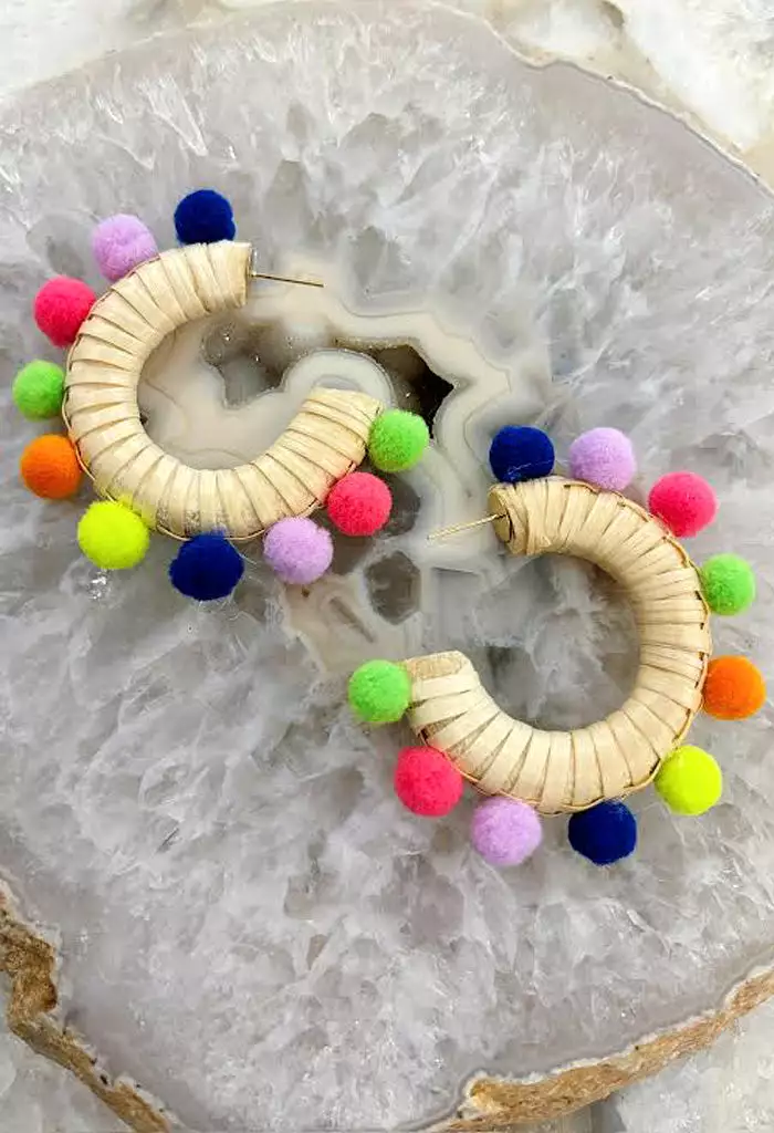 Bondi Earrings-Rainbow