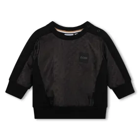 BOYS BLACK SWEATSHIRT