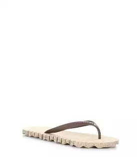 BUMPY121ASPM MILKY/BROWN Round Toe Shoes