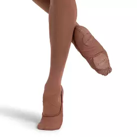 Capezio Adult Hanami Stretch Canvas Ballet Slippers - Mocha