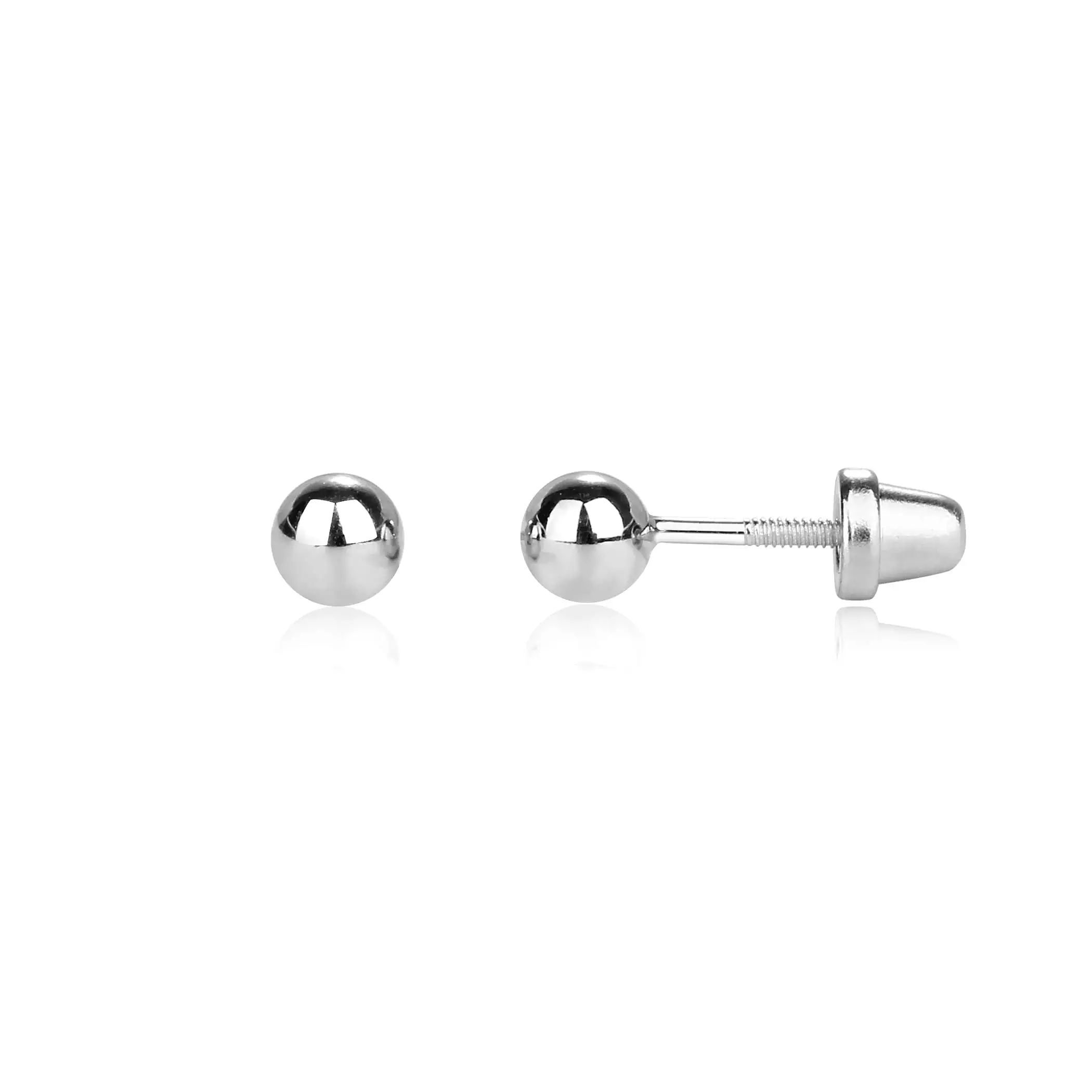 Cherished Moments - Sterling Silver Ball Stud Earring