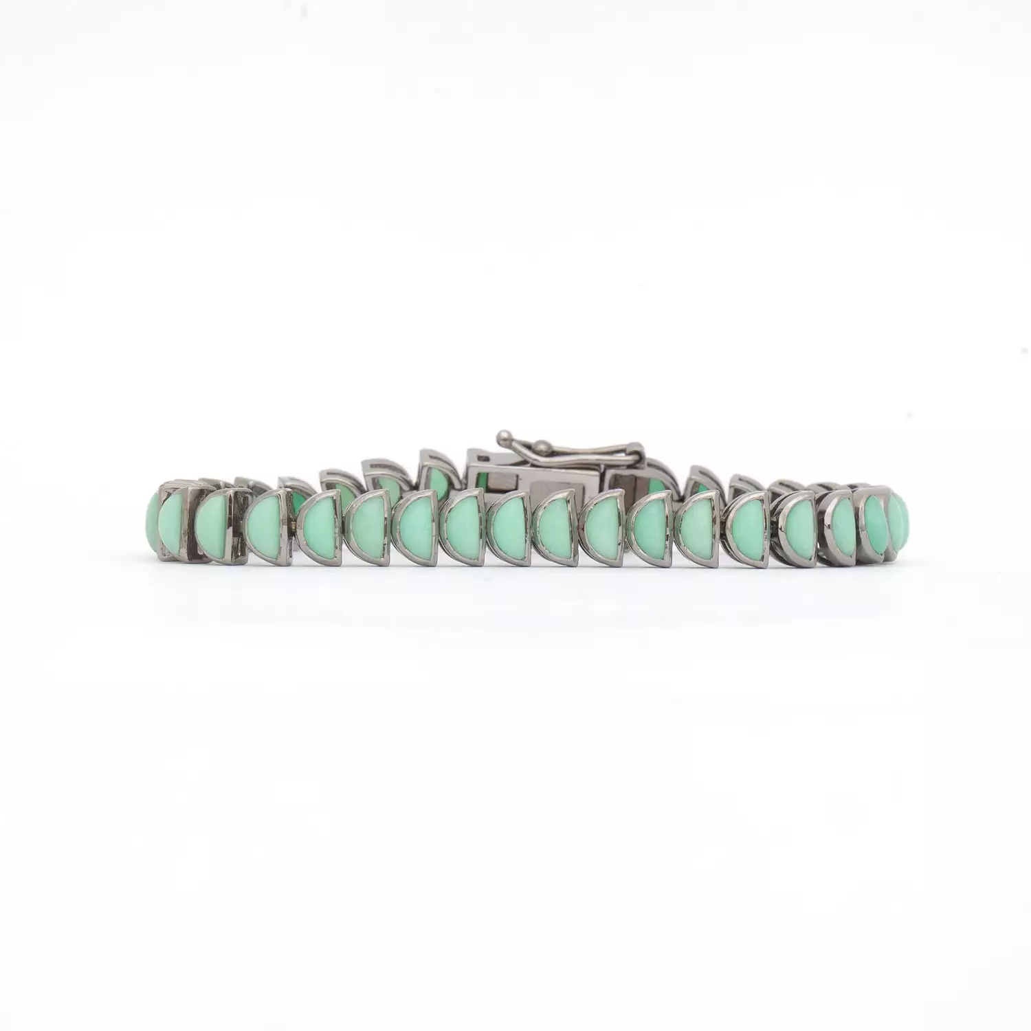 Chrysoprase Small Worm Bracelet