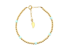 Classic Ball Bead Opal Bolita Bracelet