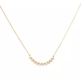 Diamond Rounds Chain Necklace