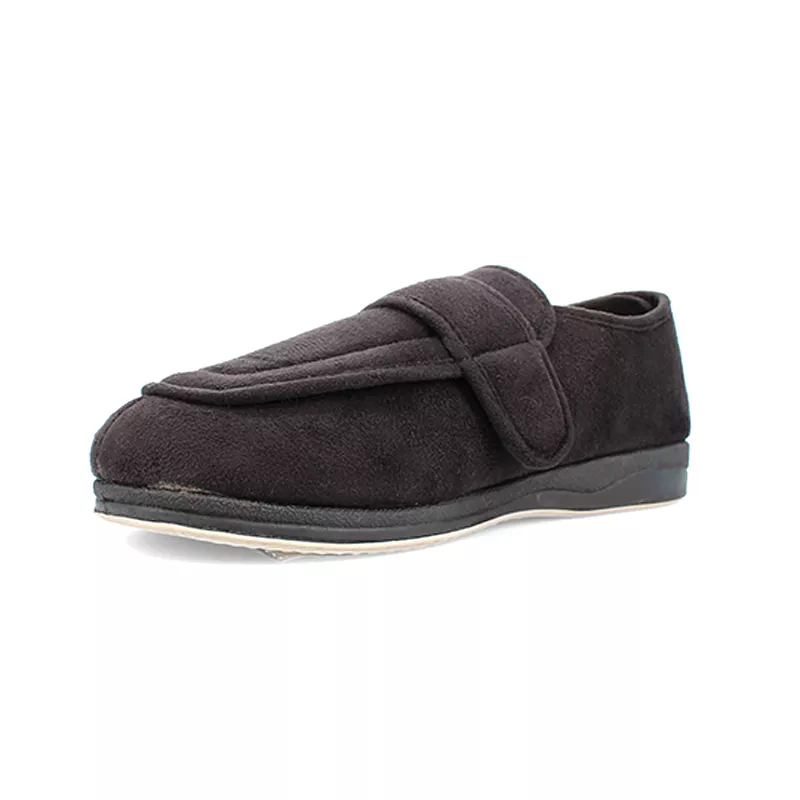 Edison Extra Wide Fit Men's Lined Slipper