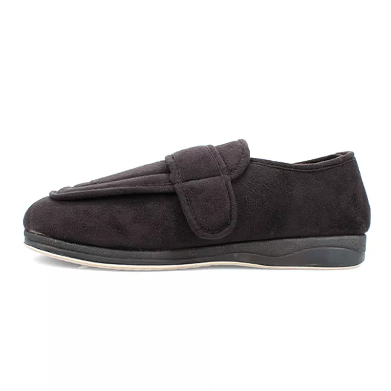 Edison Extra Wide Fit Men's Lined Slipper