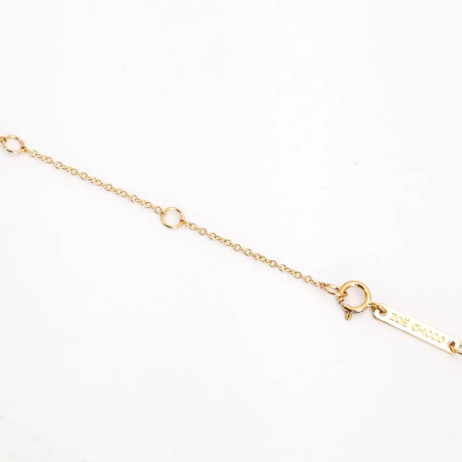 Gold Nugget Diamond Necklace