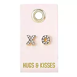 Hugs & Kisses Stud Earrings