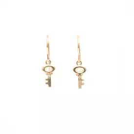 Key Charm Earrings