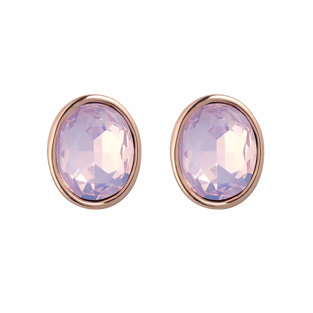 KNIGHT & DAY - Alora White Opal Studs