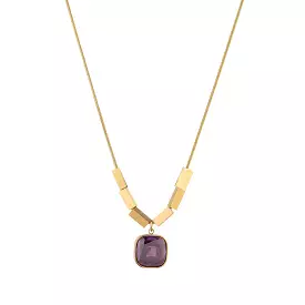 KNIGHT & DAY - Emmalyn Amethyst Necklace