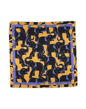 Lanvin Women Square scarf Ochre -- --