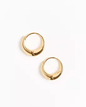 Large Sigrid Hoops in 18K Gold