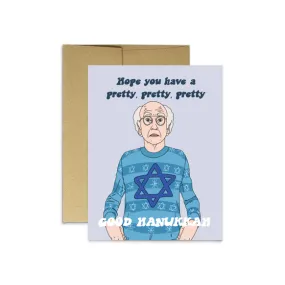 Larry Hanukkah Card