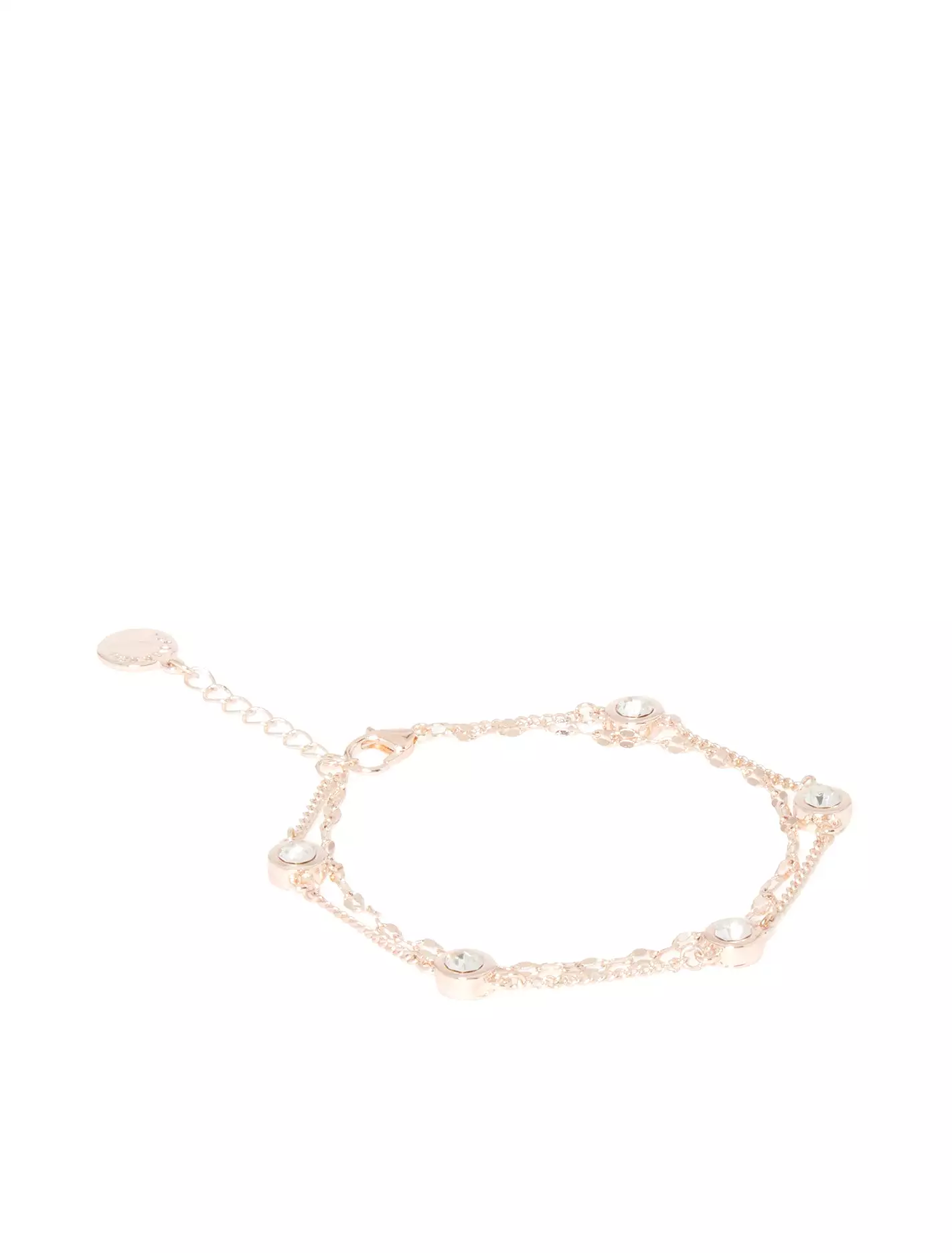 Lettie Fine Layered Stone Bracelet