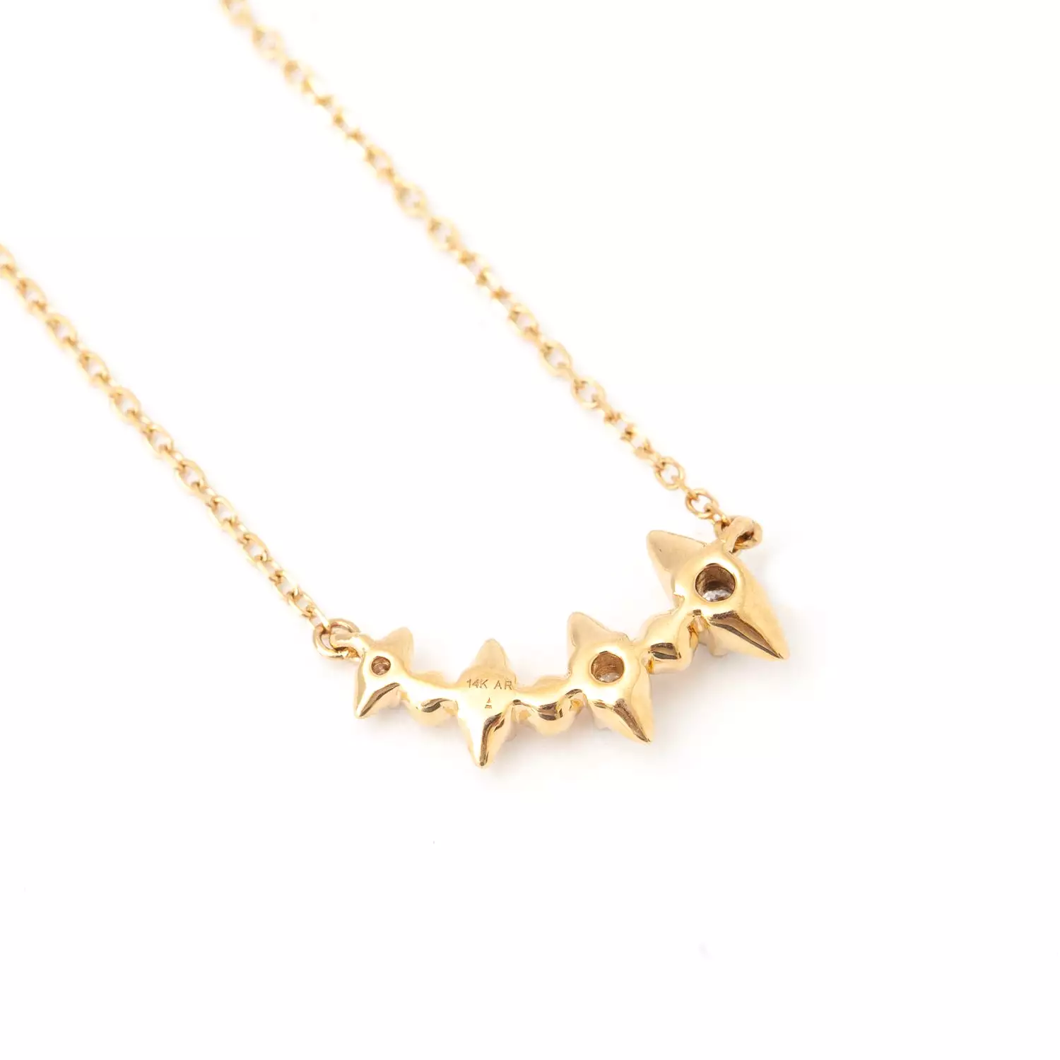 London Spike Curve Necklace