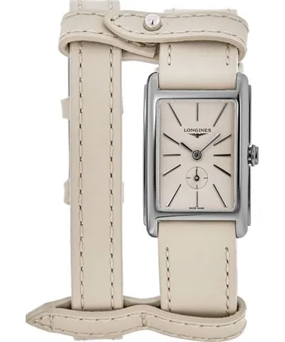 Longines DolceVita Beige Dial Leather Strap Women's Watch L5.255.4.79.2