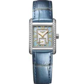 Longines Mini Dolcevita Blue Dial Women 21.5mm