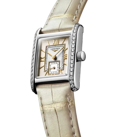 Longines Mini Dolcevita Ivory Dial Women 29mm