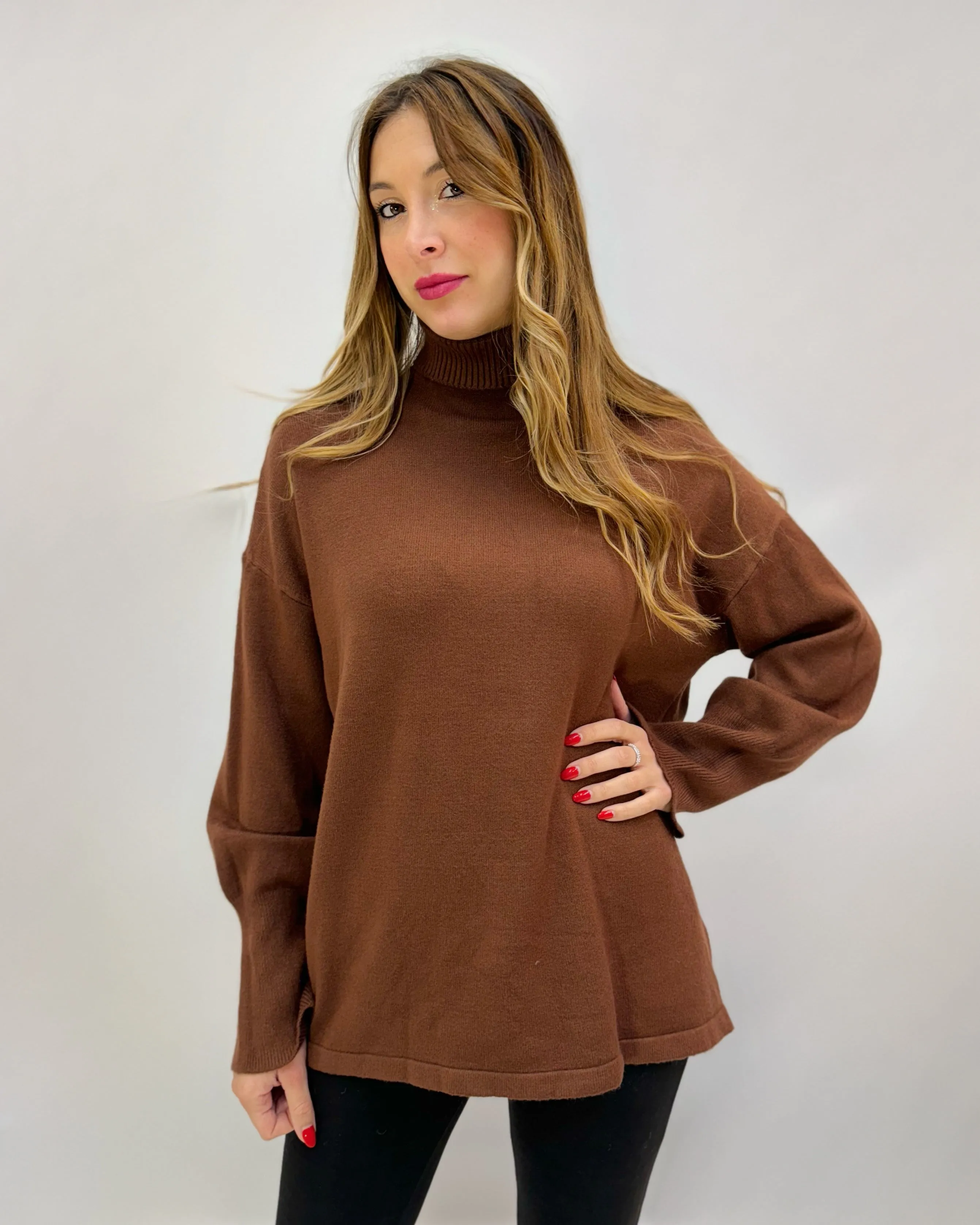 Maglione dolcevita comodo