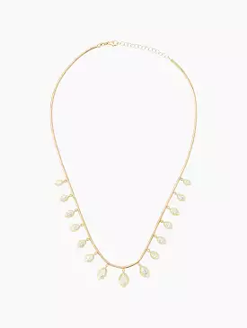 Marquise Diamond Fringe Necklace