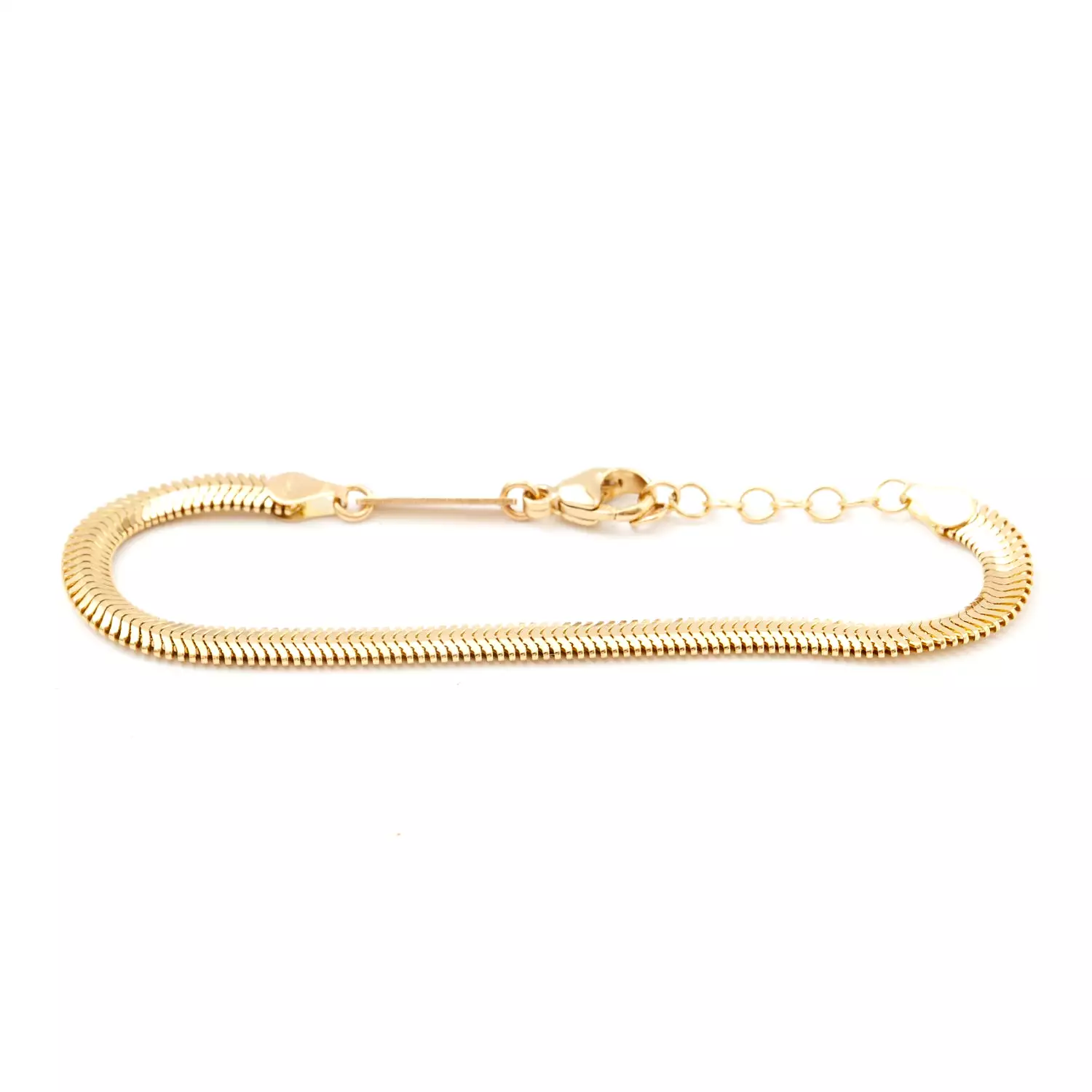 Medium Oval Snake Chain Bracelet