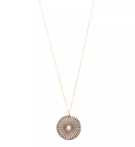 Medium Sunbeam Medallion Necklace