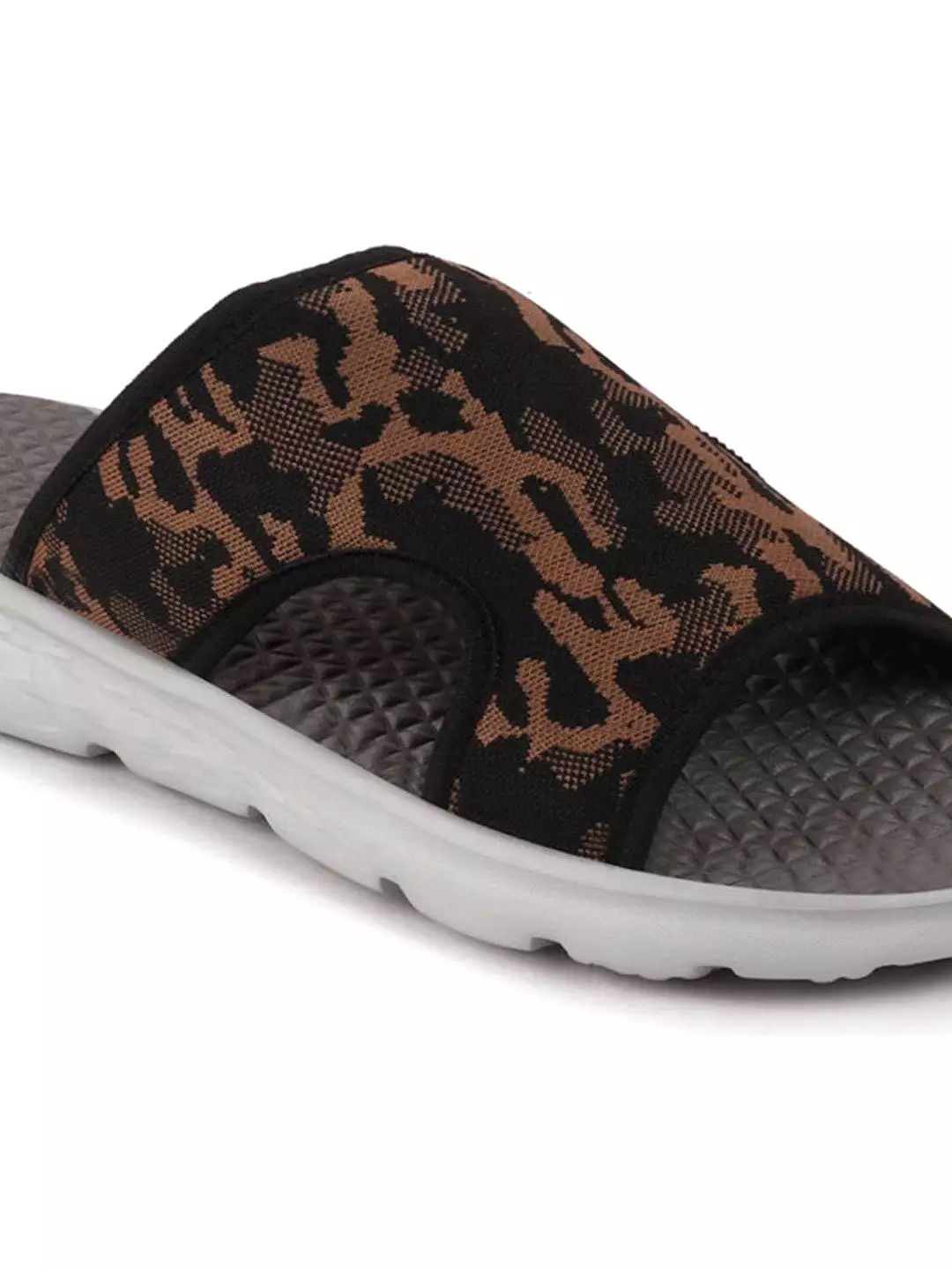 Men Army Casual Slip-On Army Print Slider Flip-Flops