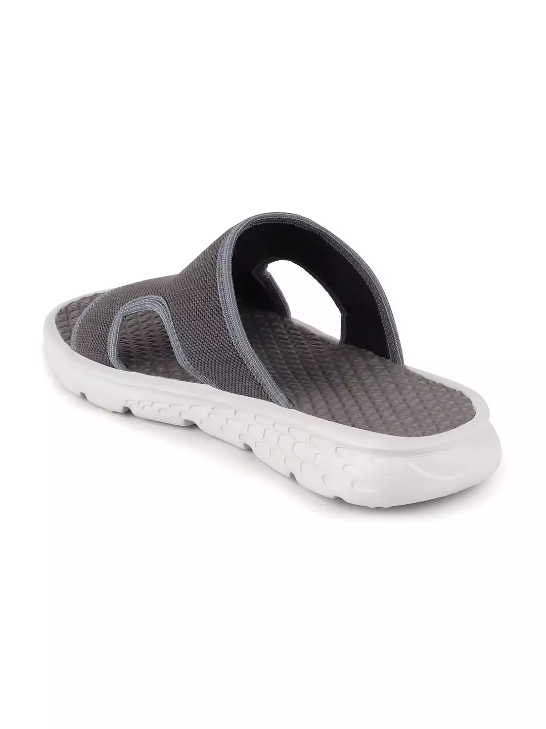 Men Grey Casual Slip-On Flip-Flops