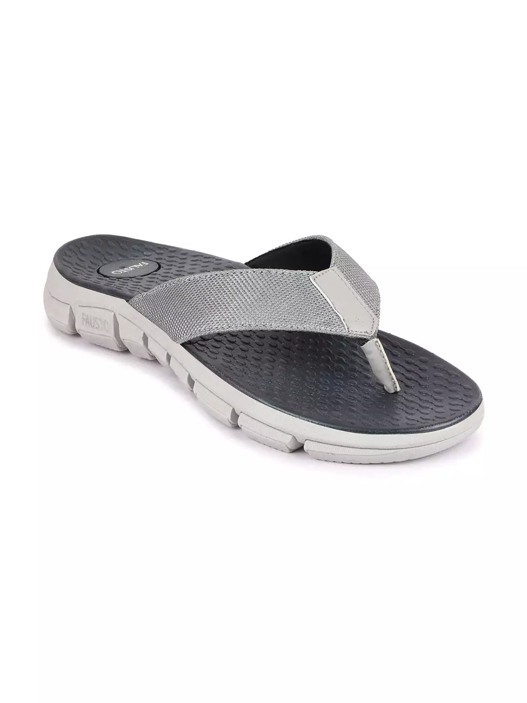 Men Grey Phylon Sole Flexible Ultrasoft Outdoor & House Slippers